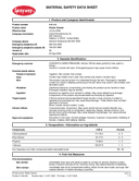Technical data sheet 1