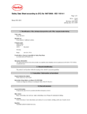 Technical data sheet 1