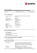 Technical data sheet 1