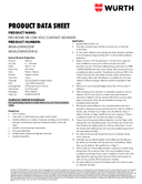 Technical data sheet 1