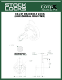 Technical data, CB-231