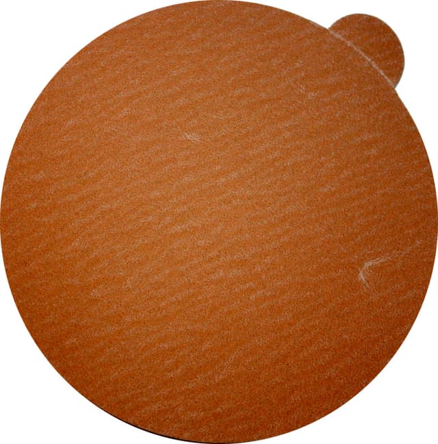 Würth 6" No Hole PSA Aluminum Oxide C-Weight Paper Gold Sanding Discs
