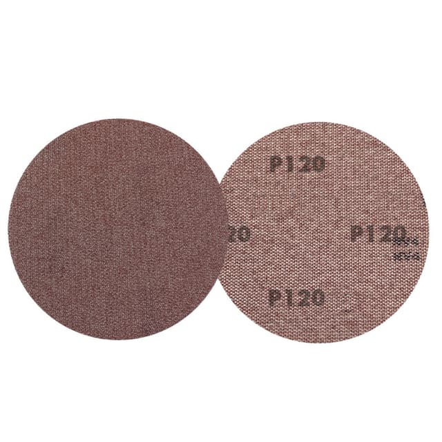 Würth 5" No Hole Hook and Loop Aluminum Oxide Mesh Sanding Discs