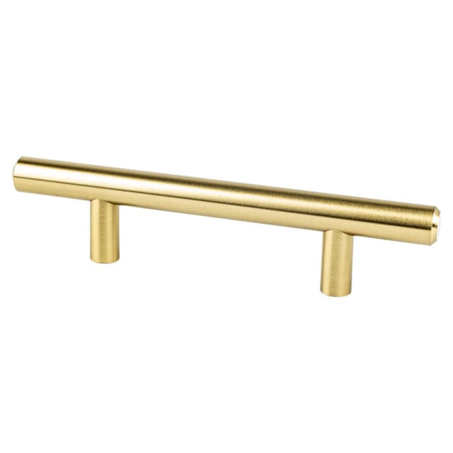 PRO LUXE Bar Pull Series 3" (76 mm) Center to Center Brushed Gold Pull, - SZLUXEBAR3-BG