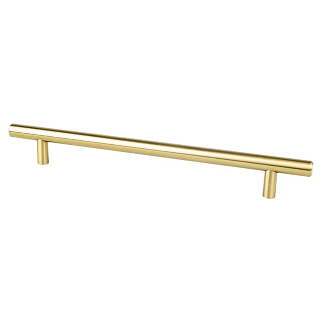 PRO LUXE Bar Pull Series 7-9/16" (192 mm) Center to Center Brushed Gold Pull, - SZLUXEBAR192-BG