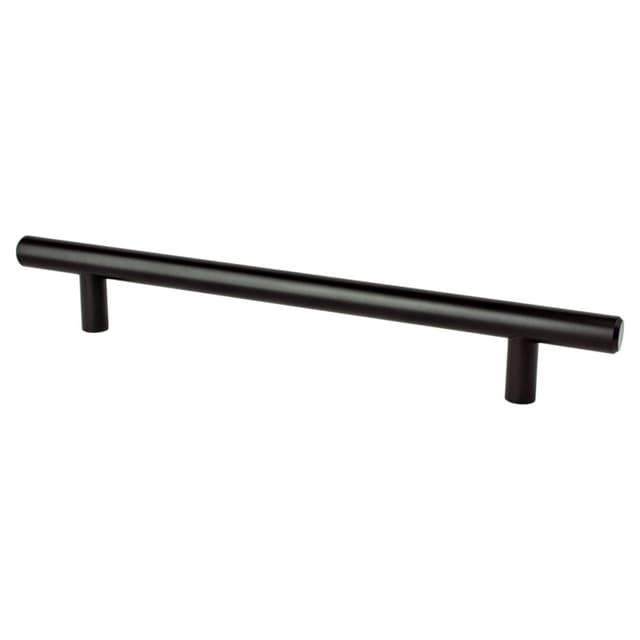 PRO LUXE Bar Pull Series 6-5/16" (160 mm) Center to Center Black Pull, - SZLUXEBAR160-BL