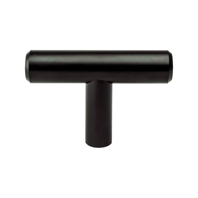 PRO LUXE PRO LUXE Series Black 2" (51 mm) L x 1/2" (13 mm) W Knob, - SZLUXEBARTKNOB-BL