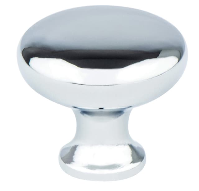 PRO Value ZZ Series Series Polished Chrome 1-1/8" (29 mm) Diameter Knob, - MUSHKNOB-26