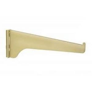 Knape and Vogt 180 Series Brass Standard Duty Shelf Brackets