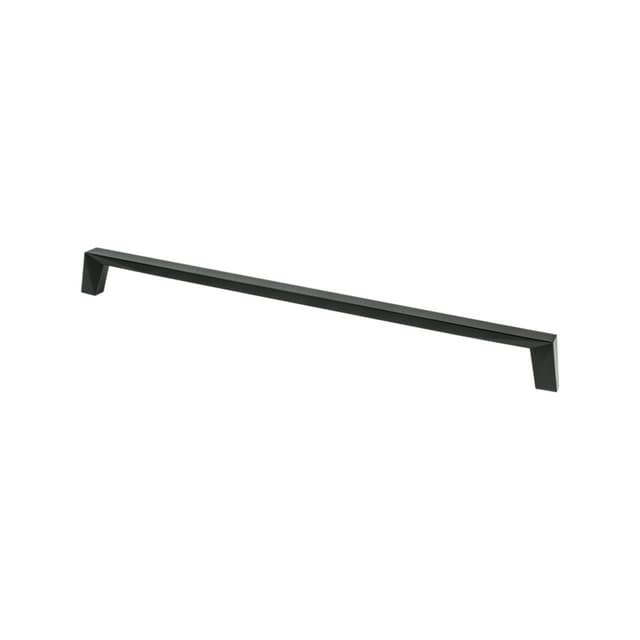 Berenson Swagger Series, Appliance Pull 18" CC Matte Black Finish