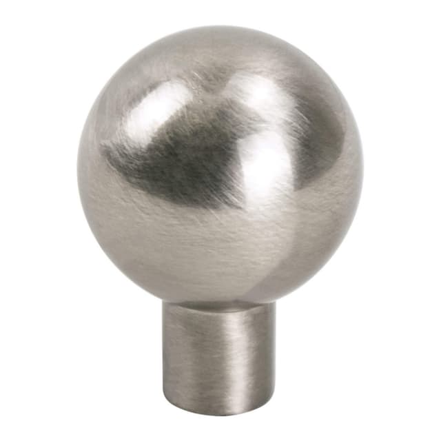 Berenson Knobs 31/32" Dia Brushed Nickel Ball