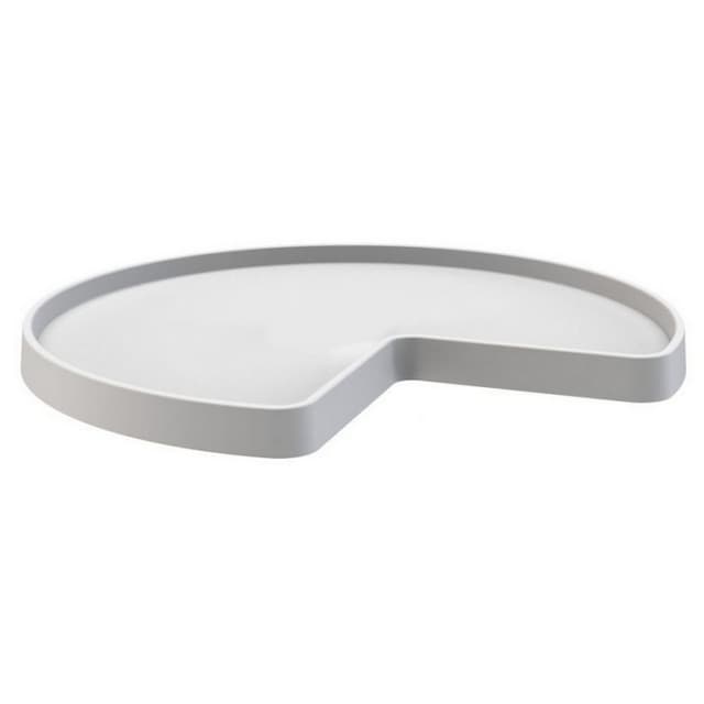 Rev-A-Shelf 3401 Series Polymer Kidney Lazy Susan Shelves Only, Bulk Pack of 12