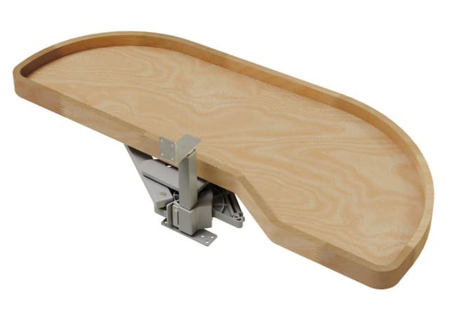 4WLS871 Series 1-Tier GIRASOLO Blind Corner Optimizer for 15" Opening, Rev-A-Shelf