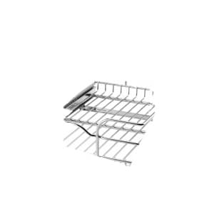 Rev-A-Shelf 5WB1 Chrome 1-Shelf Pullout Organizer with Standard Slides