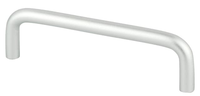 Pro Value ZZ Series 4" (102 mm) Center to Center Satin Aluminum Pull, - ALUWP4-ALU