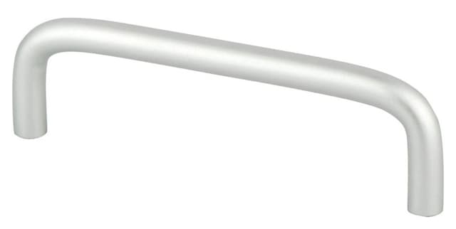 Pro Value ZZ Series 3-3/4" (96 mm) Center to Center Satin Aluminum Pull, - ALUWP96-ALU