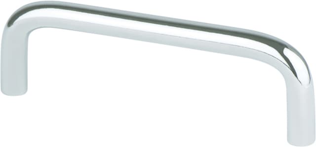 Pro Value ZZ Series 3-1/2" (89 mm) Center to Center Polished Chrome Pull, - STEELWP35-PC
