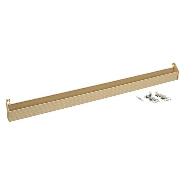 6541 Series Almond Polymer Slim Tip-Out Tray with Hinges, Rev-A-Shelf