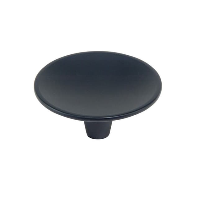 Top Knobs Dap Series 2-1/2" (64 mm) Diameter Matte BlackKnob, - 233-BL