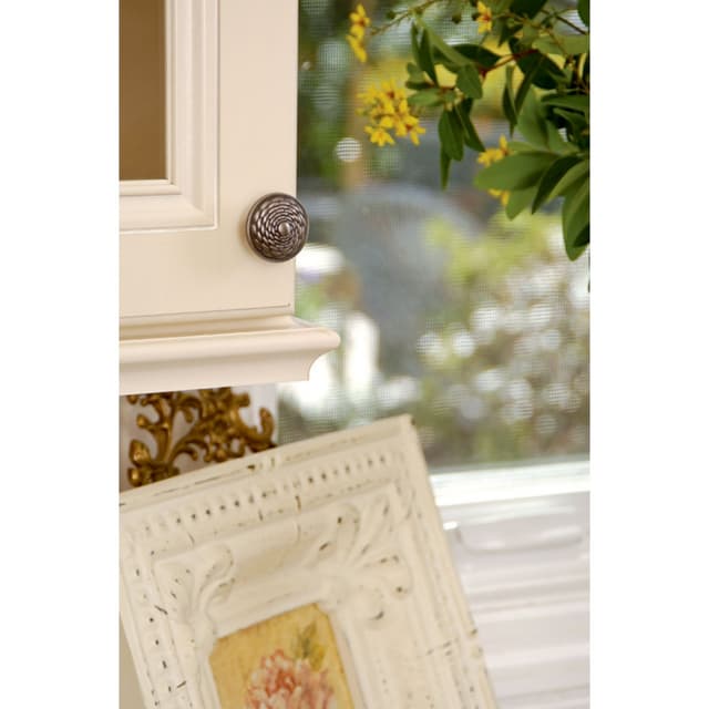 Top Knobs Mandalay Series 1-5/16" (33 mm) Diameter Brushed NickelKnob, - 236-BRN