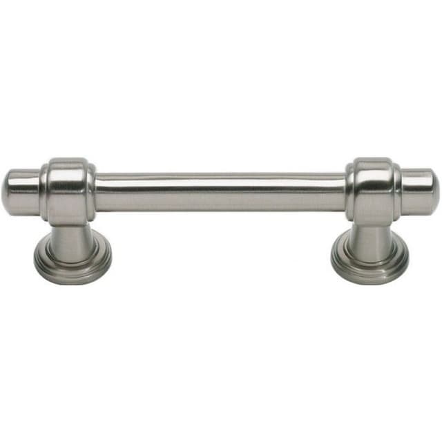 Top Knobs Bronte Series 3" (76 mm) Center to Center Brushed Nickel Pull, - 314-BRN