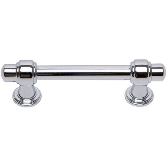 Top Knobs Bronte Series 3" (76 mm) Center to Center Polished Chrome Pull, - 314-CH