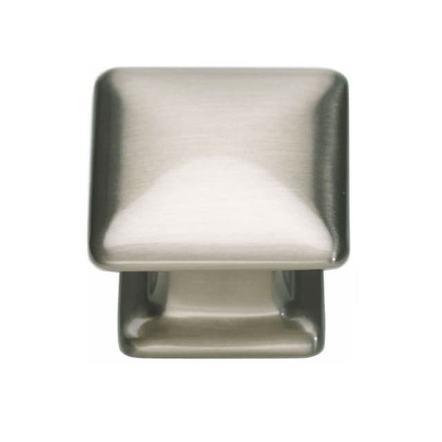 Top Knobs Alcott Series 1-1/4 in (32 mm) L x 1-1/4 in (32 mm) W Brushed Nickel Knob, - 322-BRN