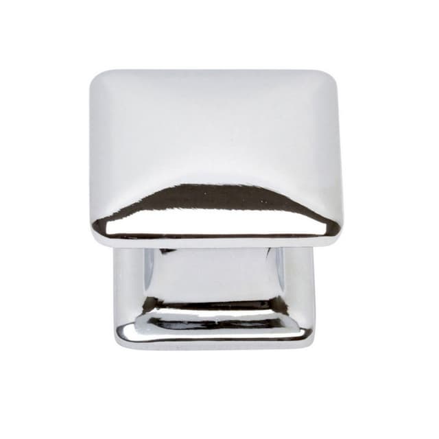 Top Knobs Alcott Series 1-1/4 in (32 mm) L x 1-1/4 in (32 mm) W Polished Chrome Knob, - 322-CH