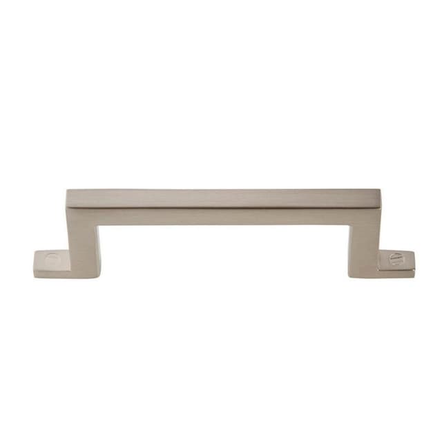Top Knobs Campaign Series 3" (76 mm) Center to Center Brushed Nickel Pull, - 384-BRN