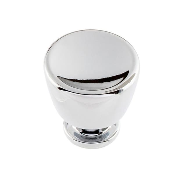 Top Knobs Conga Series 1-1/8" (28.5 mm) Diameter Polished ChromeKnob, - 412-CH
