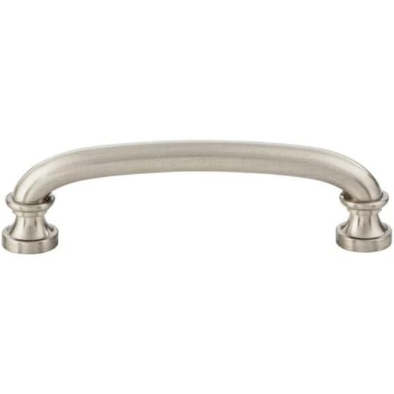 Top Knobs Shelley Series 3-3/4" (96 mm) Center to Center Brushed Nickel Pull, - 437-BRN