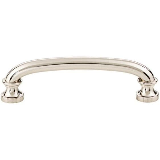 Top Knobs Shelley Series 3-3/4" (96 mm) Center to Center Polished Nickel Pull, - 437-PN