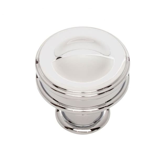 Top Knobs Oskar Series 1-1/4" (32 mm) Diameter Polished ChromeKnob, - A100-CH
