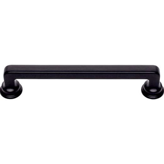 Top Knobs Oskar Series 5-1/16" (128 mm) Center to Center Matte Black Pull, - A103-BL