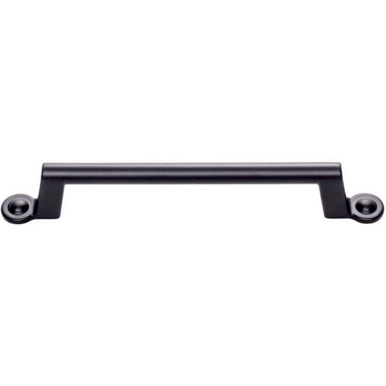 Top Knobs Bradbury Series 5-1/16" (128 mm) Center to Center Matte Black Pull, - A303-BL