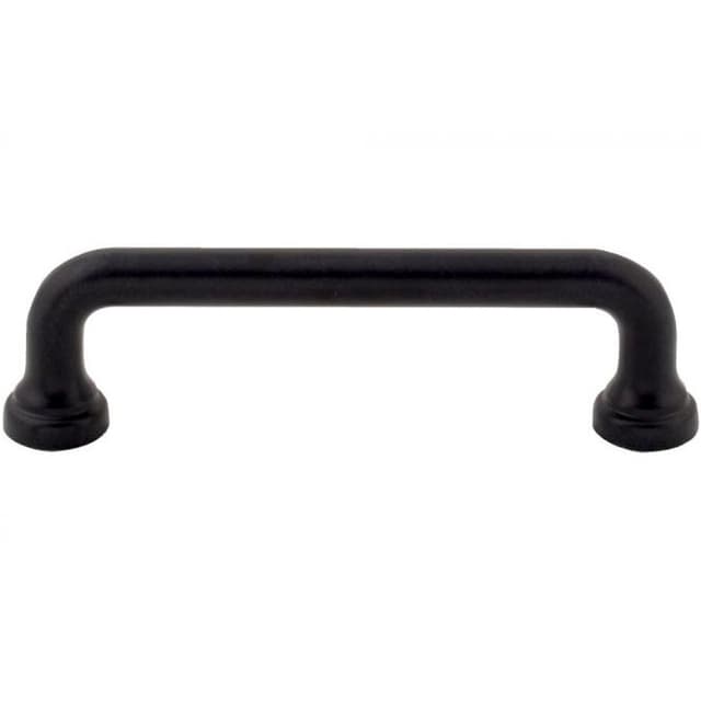 Top Knobs Malin Series 3-3/4" (96 mm) Center to Center Matte Black Pull, - A641-BL
