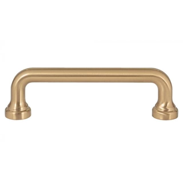 Top Knobs Malin Series 3-3/4" (96 mm) Center to Center Warm Brass Pull, - A641-WB