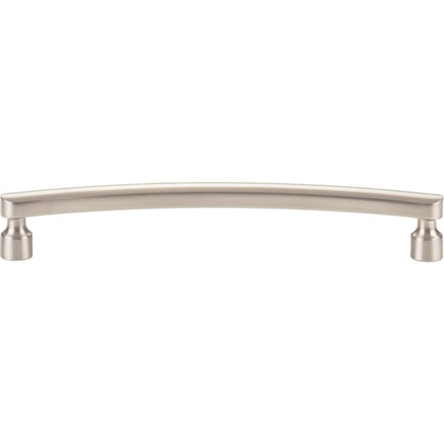 Top Knobs Lennox Series 6-5/16" (160 mm) Center to Center Brushed Nickel Pull, - A682-BRN