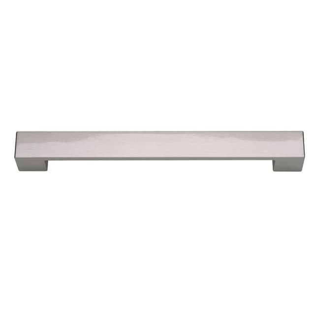Top Knobs Wide Square Series 7-9/16" (192 mm) Center to Center Brushed Nickel Pull, - A825-BN
