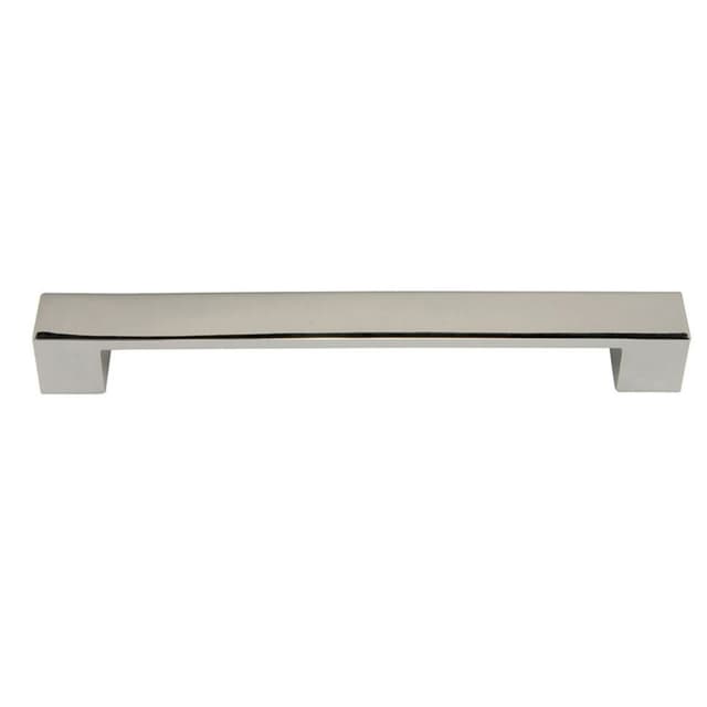 Top Knobs Wide Square Series 7-9/16" (192 mm) Center to Center Polished Nickel Pull, - A825-PN