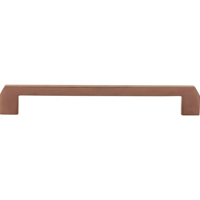 Top Knobs Indio Series 7-9/16" (192 mm) Center to Center Matte Rose Gold Pull, - A963-MRG