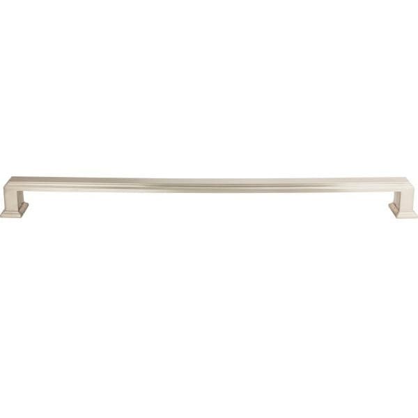 Top Knobs Sutton Place Series Brushed Nickel 18" (457 mm) Center to Center Appliance Pull, -AP10-BRN