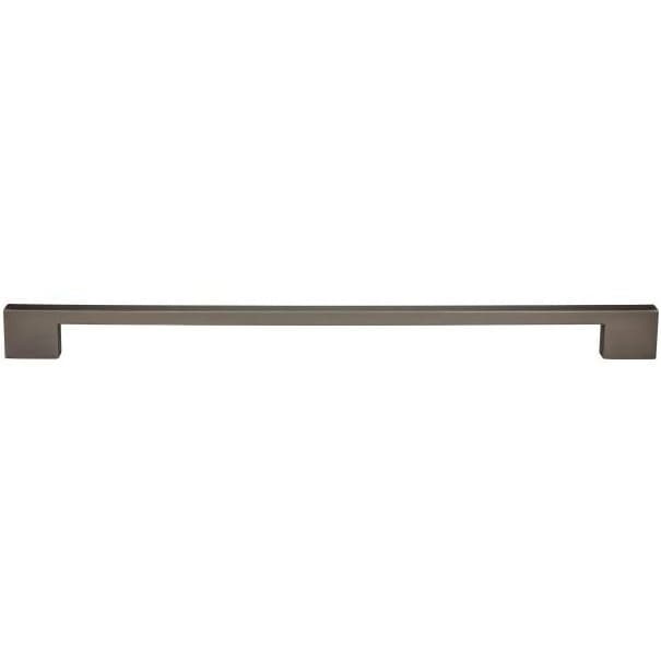 Top Knobs Thin Square Series Slate 18" (457 mm) Center to Center Appliance Pull, -AP12-SL