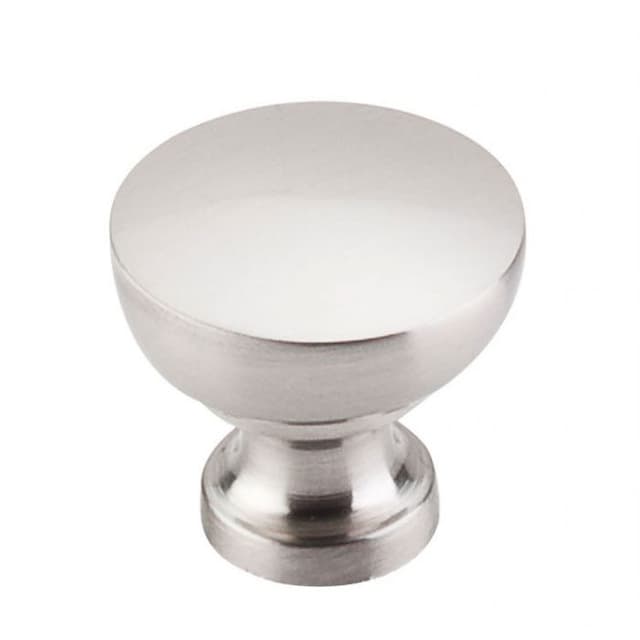 Top Knobs Asbury Series 1-1/4" (32 mm) Diameter Brushed Satin NickelKnob, - M1119