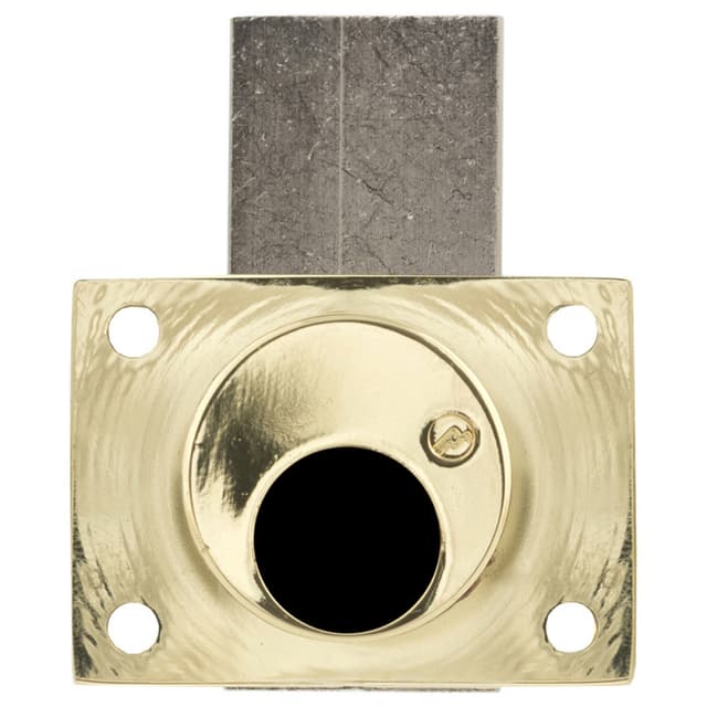 Deadbolt 800 Series, Deadbolt Drawers Lock Body, Polished Brass, Olympus Lock