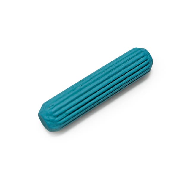 Dowel Pin, 8mm Fluted Groove, Birch Pre-Glued, Peter Meier