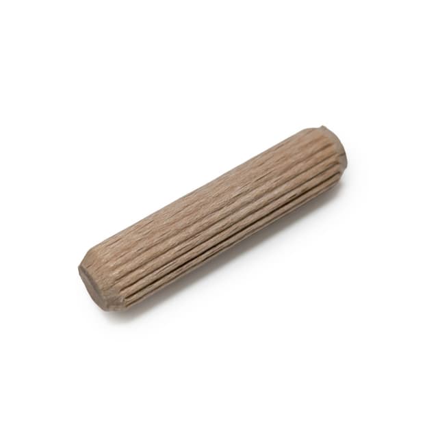 Dowel Pin, 8mm Fluted Groove, Beech, Peter Meier