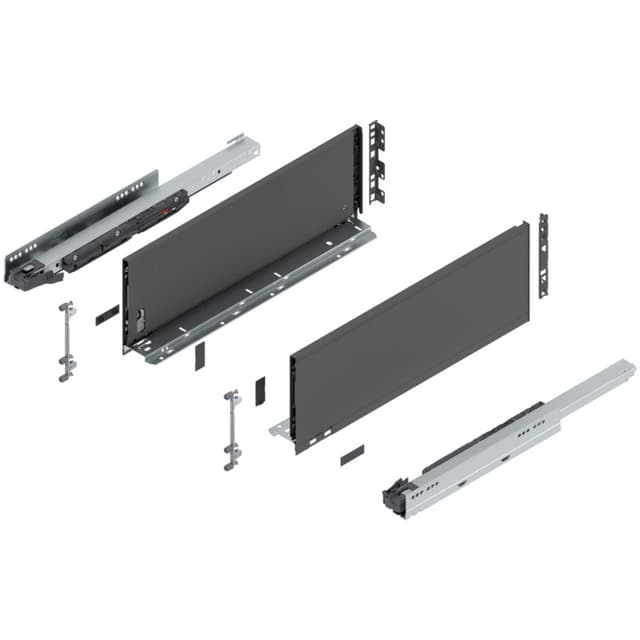 Blum LEGRABOX Drawer System, C-Height, Orion Gray