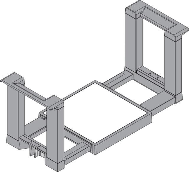 Blum LEGRABOX AMBIA-LINE Plate Holder