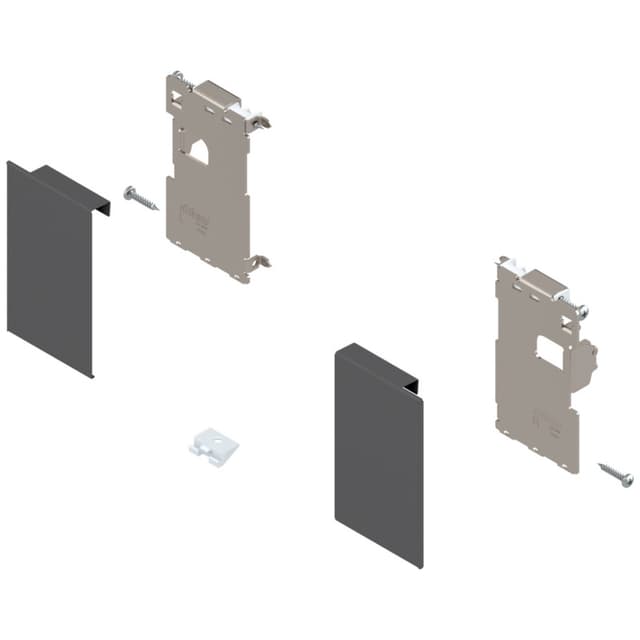 Blum LEGRABOX Interior Roll-Out Front Fixing Bracket Set